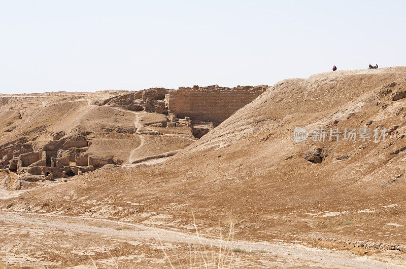 叙利亚Dura Europos的古代遗迹
